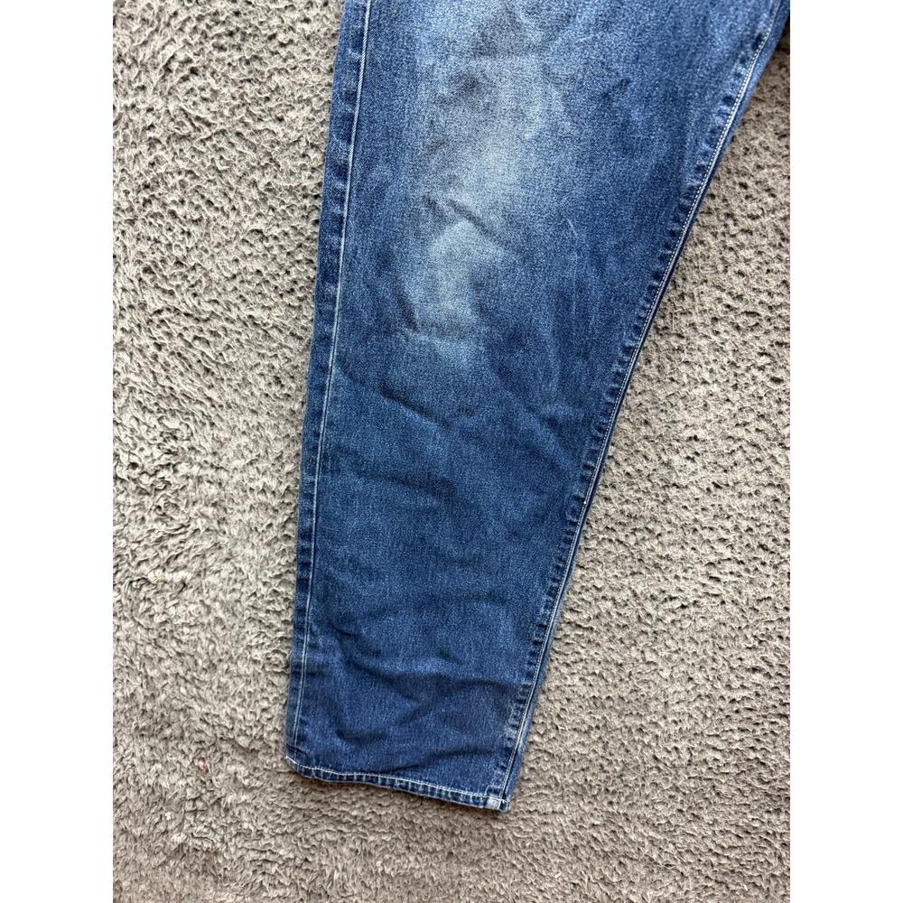 Vintage Y2k Mecca Relaxed Fit Straight Denim Jeans Blue Medium Wash Mens Size 34 - Picture 7 of 16